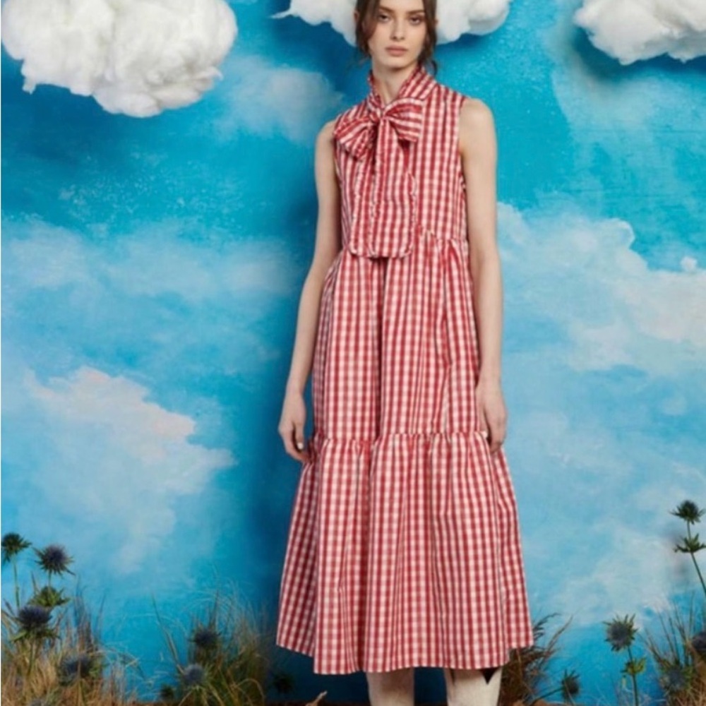 Sister Jane Red and White Gingham Dress - Picture 3 of 4
